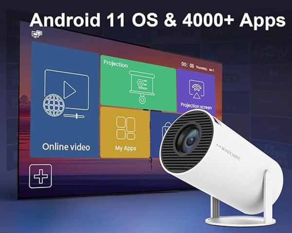 MINI SMART PROJECTOR, Portable Home Theater - Image 8